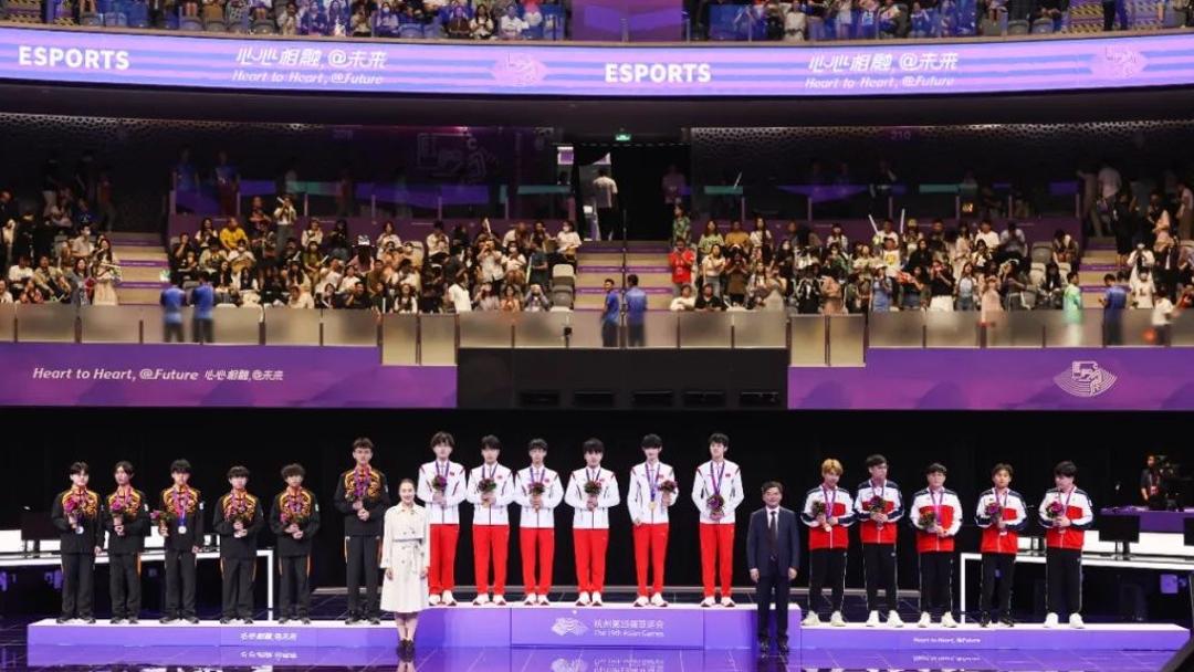 中国队夺得亚运会首枚电子竞技金牌