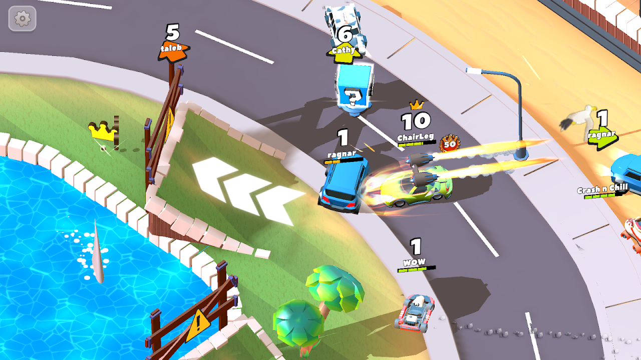 最受各类 Android 手机用户欢迎的游戏，赶快下载《Crash Of Cars》吧。