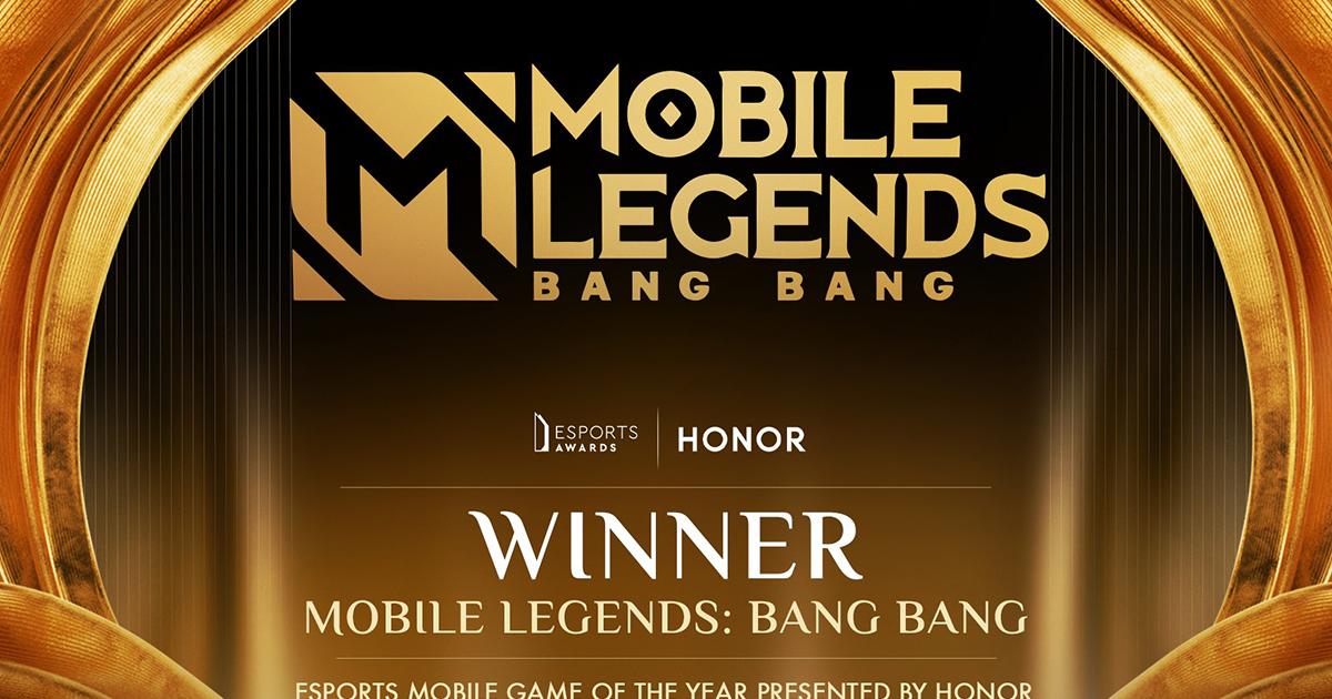 Mobile Legends: Bang Bang 连续第二年荣获年度最佳移动电子竞技游戏奖