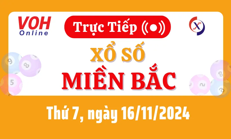 XSMB 11 月 16 日，直播北方彩票 2024 年 11 月 16 日星期六